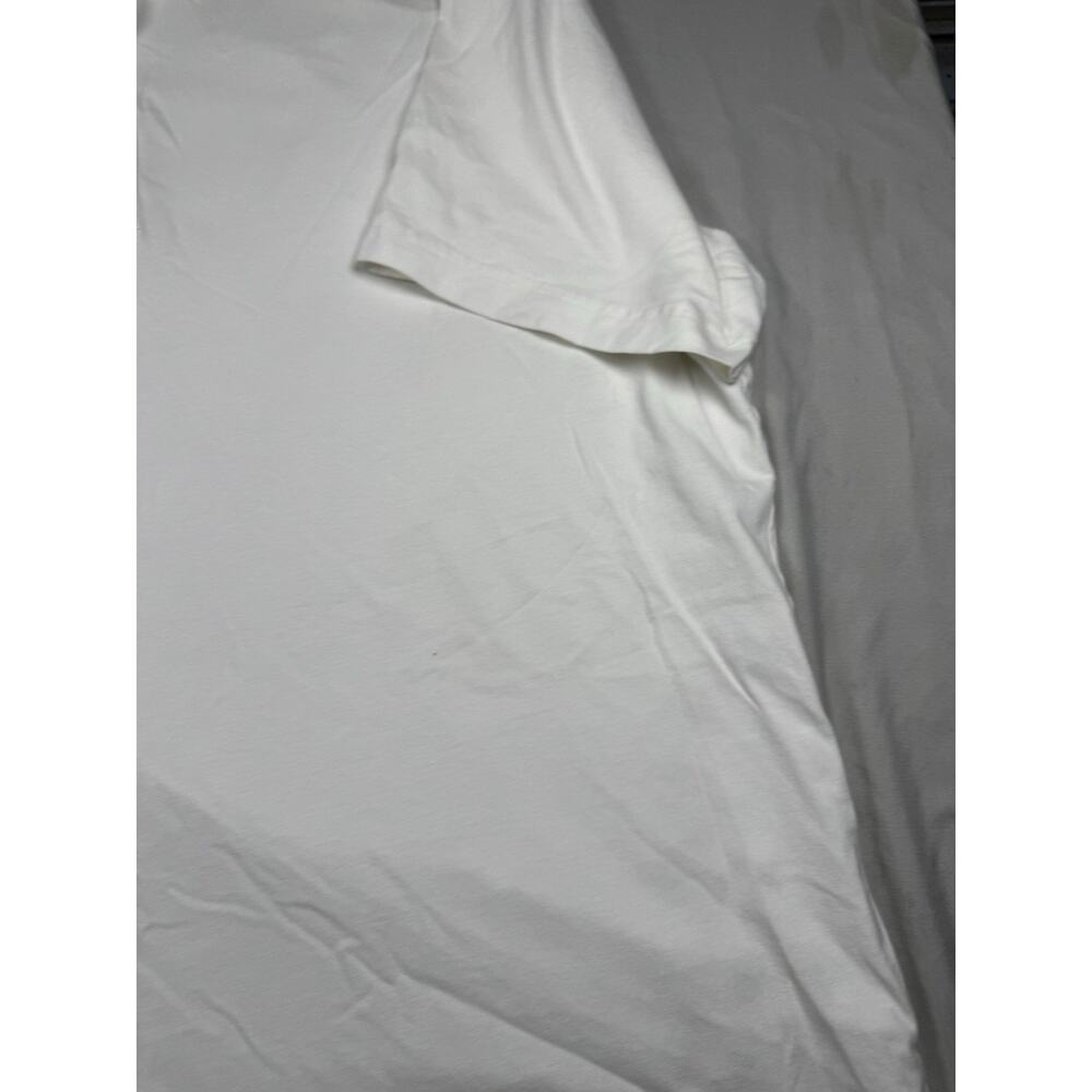 Orvis Polo Shirt XL White 100% Cotton Short Sleeve Classic Casual Made Peru - Picture 7 of 15